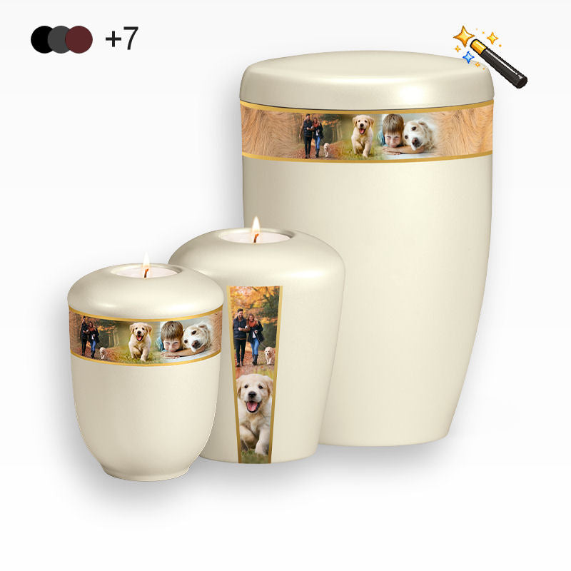 Heiso Monumenti Tierurne mit Fotoband