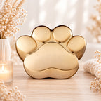 Loveurns Edelmetall Tierurne Pfote