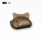 Hundeurne Knochen auf Kissen