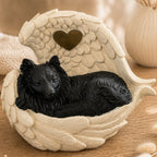 Monello® Hundeurne Deluxe für langes Fell mit Gravur