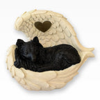 Monello® Urne für Hunde mit langem Fell Deluxe 2-farbig