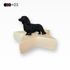 Monello Hundeurne Dackel auf Stern Tierurne für Zuhause