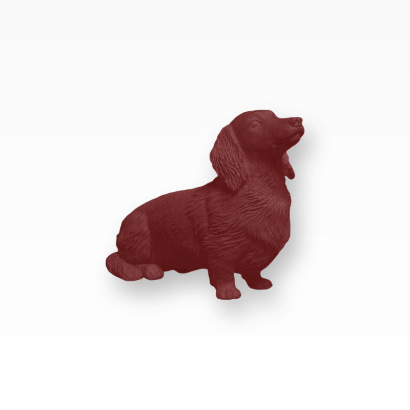 Monello Hundeurne Dackel auf Stern Tierurne für Zuhause