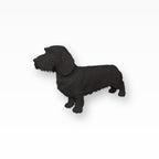 Monello Hundeurne Dackel auf Stern Tierurne für Zuhause