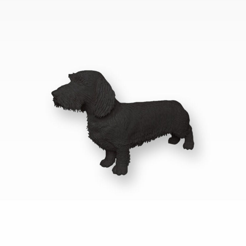 Monello Hundeurne Dackel auf Stern Tierurne für Zuhause