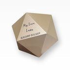 Heiso Designurne Tierurne Ikoseder