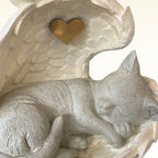 Monello® Katzenurne Deluxe Katze in Engelsflügel