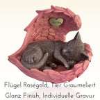 Monello® Katzenurne Deluxe Katze in Engelsflügel