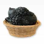 Monello® Katzenurne Deluxe Katze in Korb