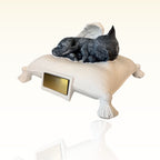 Monello® Katzenurne Deluxe Katze auf Kissen