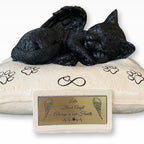 Monello® Katzenurne Deluxe Katze auf Kissen