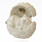 Monello® Katzenurne Katze in Engelsflügel Langhaar