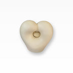 Katzenurne Porzellan Herz mit Katze nach Farbwahl