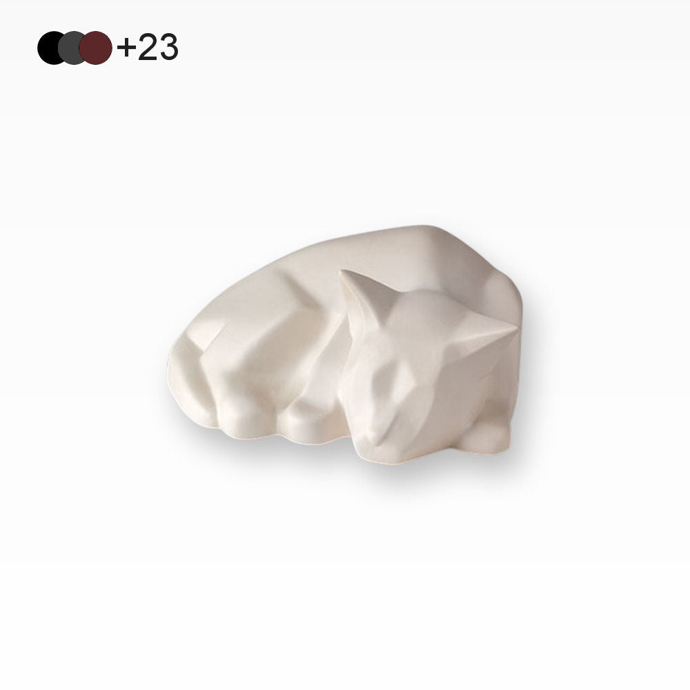 Katzenurne Keramik Schlafende Katze Modern