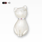 Loveurns Katzenurne Katzenfigur mit Kristall