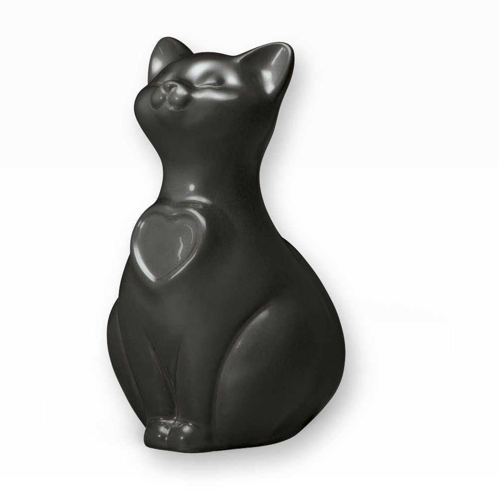 Heiso Katzenurne mit Bilderrahmen in Herzform