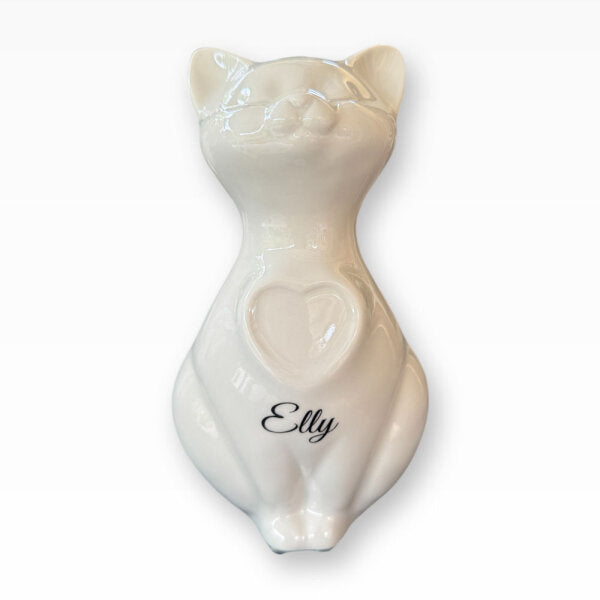 Heiso Katzenurne mit Bilderrahmen in Herzform