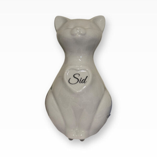 Heiso Katzenurne mit Bilderrahmen in Herzform