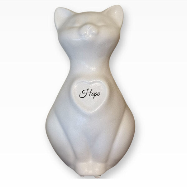 Heiso Katzenurne mit Bilderrahmen in Herzform