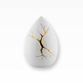 Tierurne Kintsugi Eiform Symbol der Auferstehung