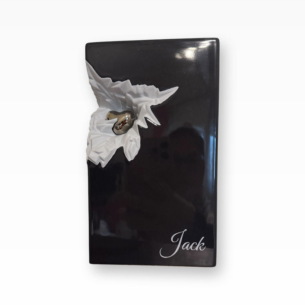 Keramikurne Herz Tierurne für Zuhause