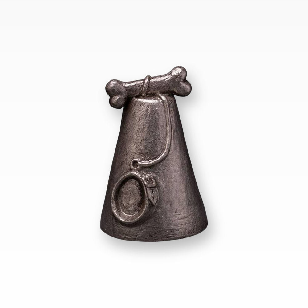 Hundeurne Keramik Halsband Knochen