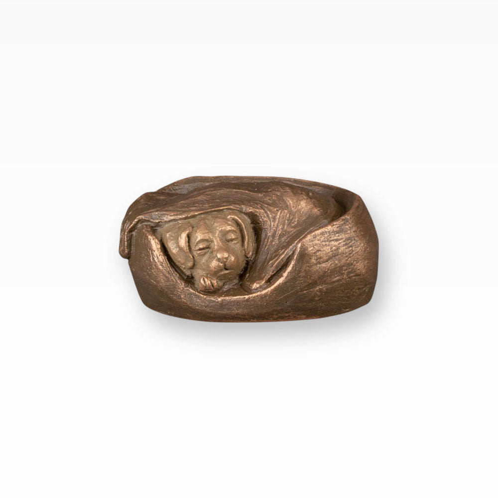 Besondere Tierurne Schlafender Hund