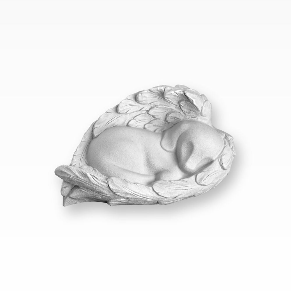 Loveurns Hundeurne Hund mit Flügeln Porzellan