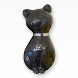 Loveurns Katzenurne Katzenfigur mit Kristall
