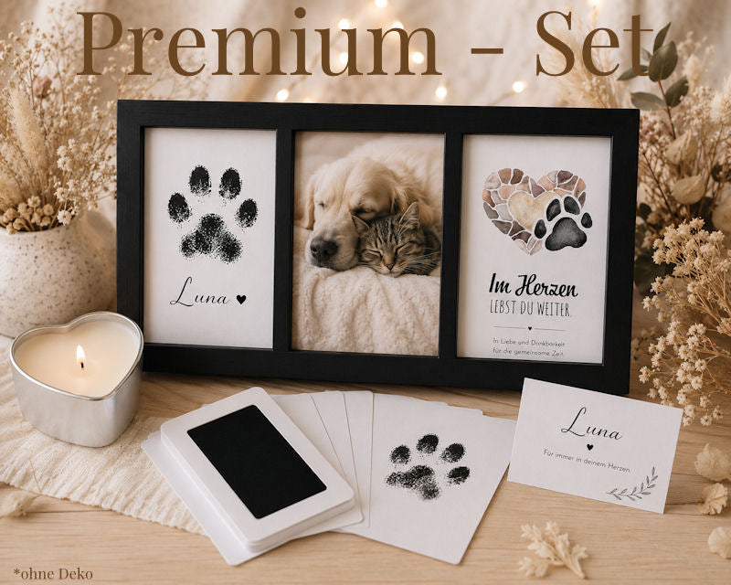 Pfotenabdruck Set für Hunde & Katzen