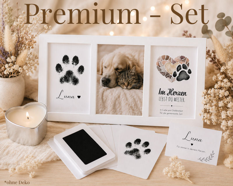 Pfotenabdruck Set für Hunde & Katzen