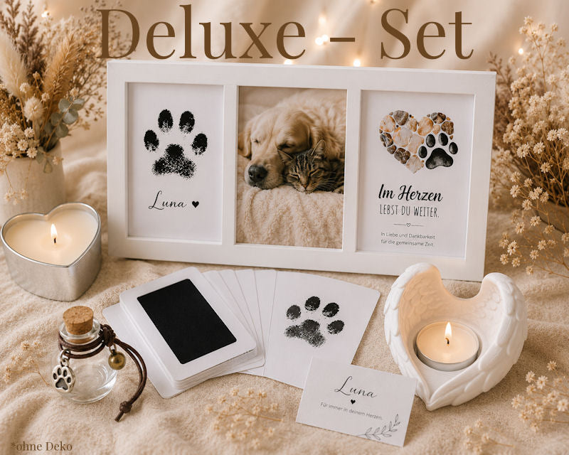 Pfotenabdruck Set für Hunde & Katzen