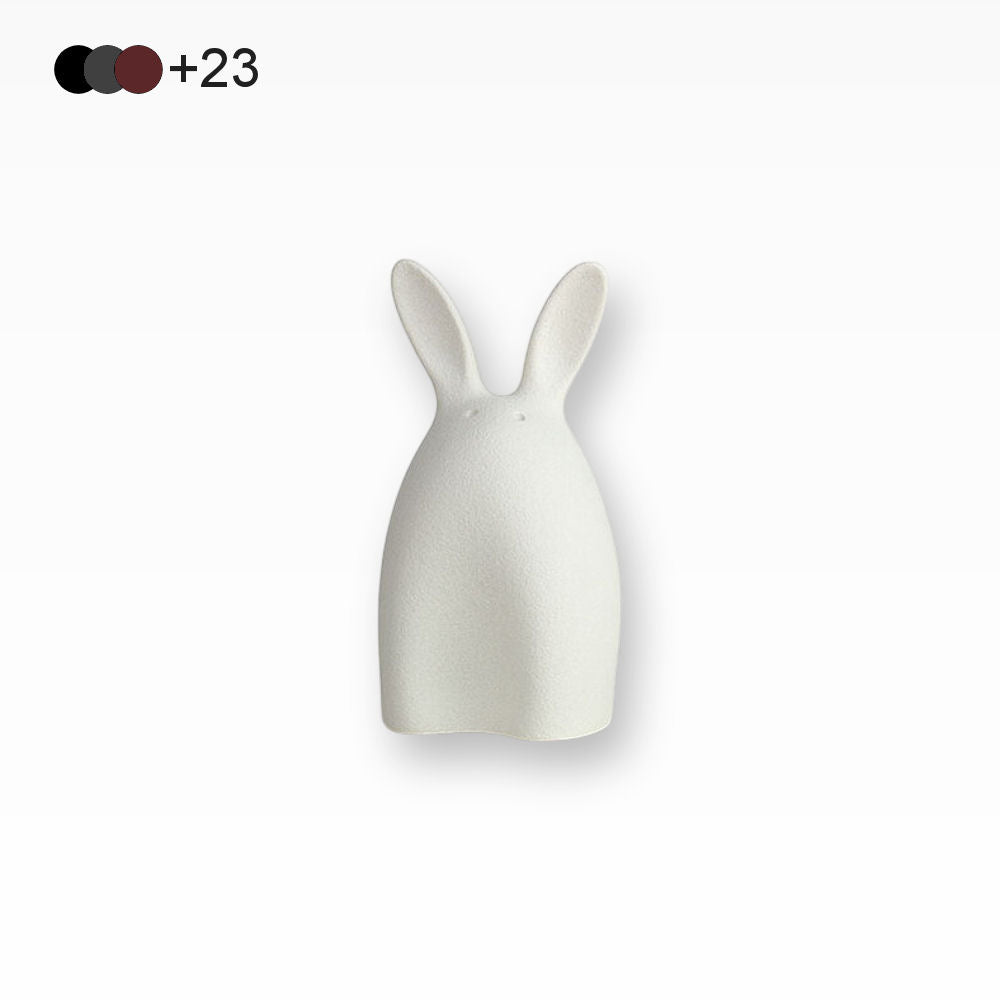 Kleintierurne Porzellan Hase