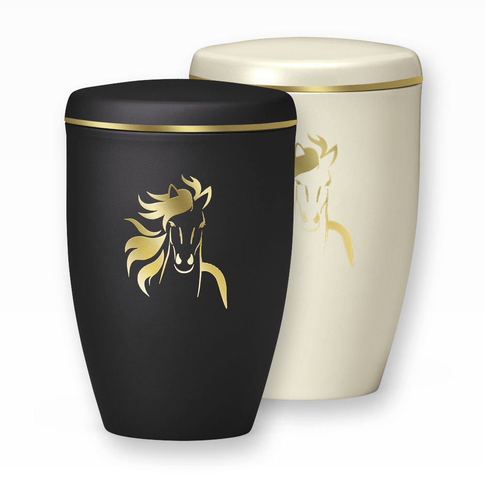 Heiso Pferdeurne mit Pferdekopf