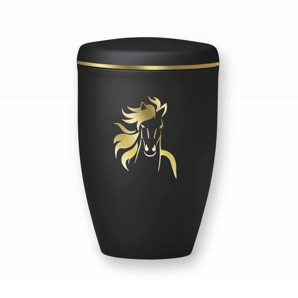 Heiso Pferdeurne mit Pferdekopf