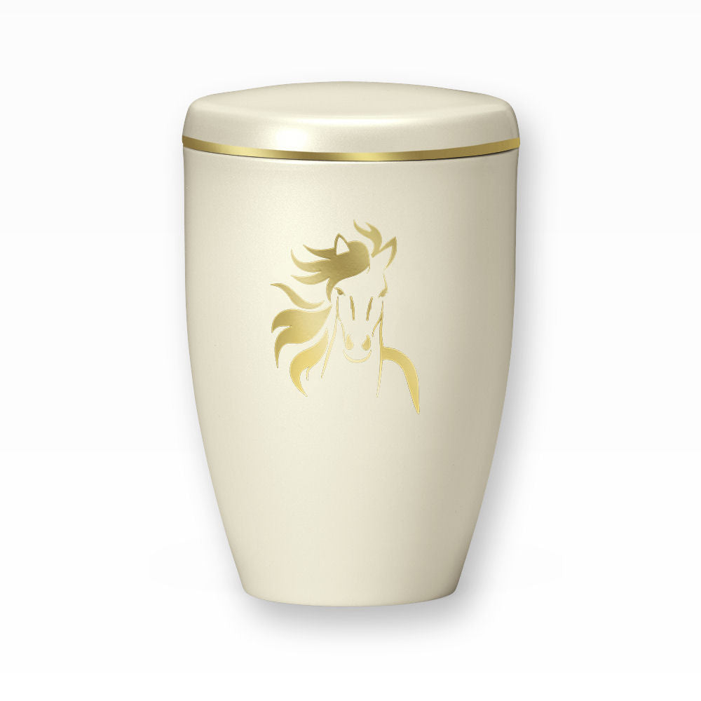 Heiso Pferdeurne mit Pferdekopf