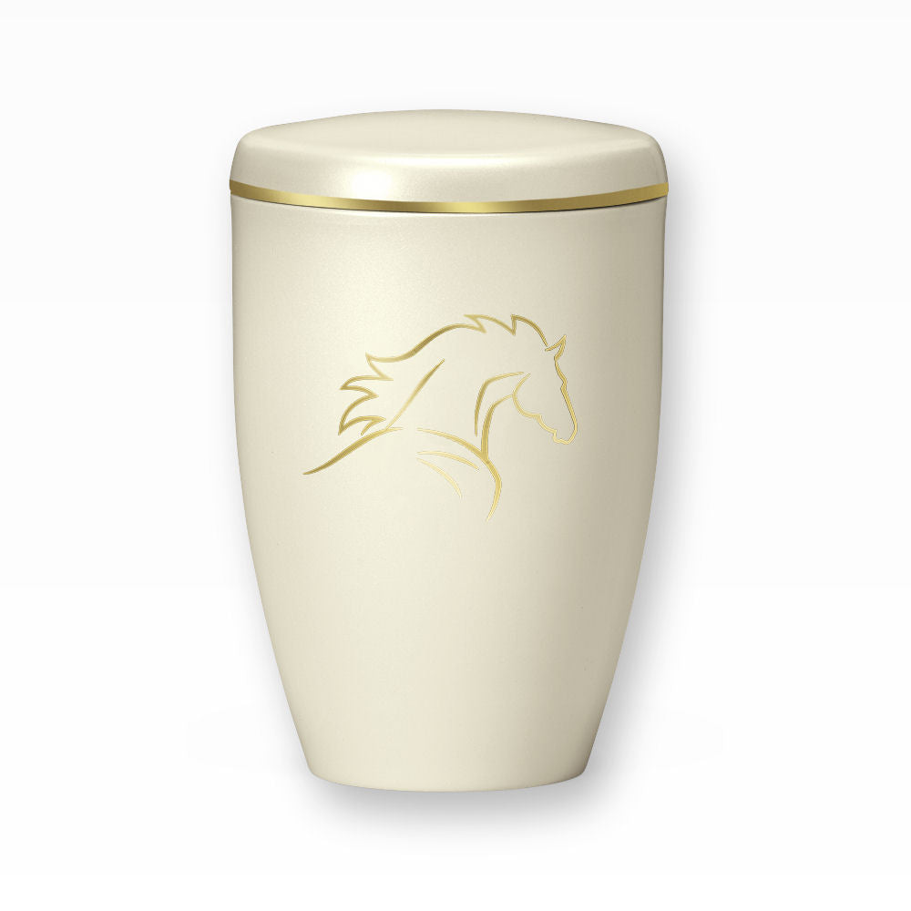 Heiso Pferdeurne mit Pferdesilhouette