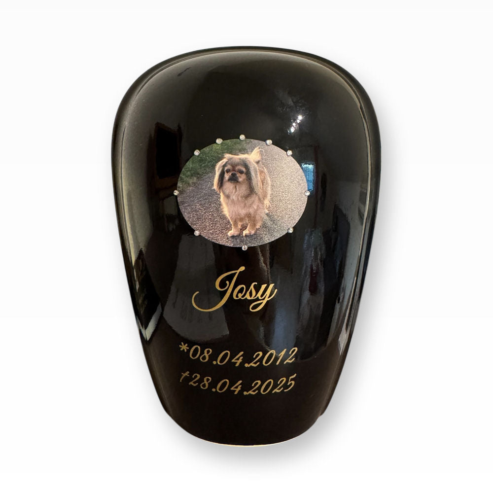 Heiso Tierurne Keramikurne Modern