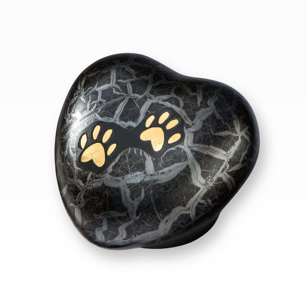 Heiso Keramikherz Urne für Tiere