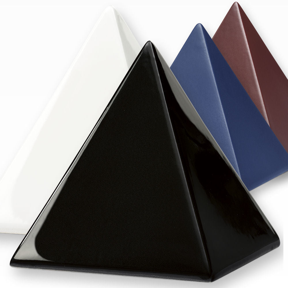 Heiso Tierurne Keramikurne Pyramide Elegance
