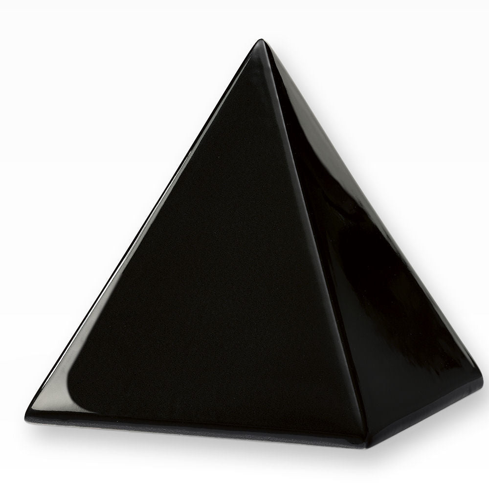 Heiso Tierurne Keramikurne Pyramide Elegance