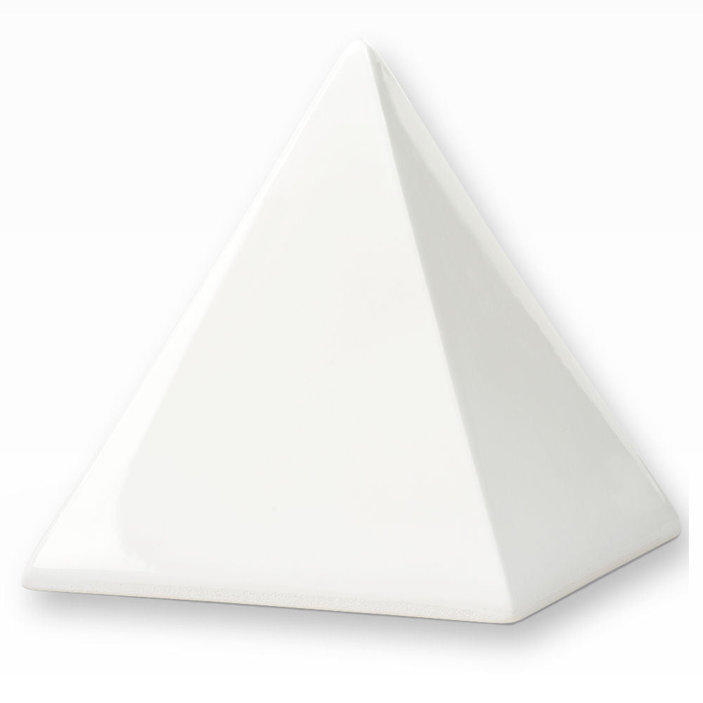 Heiso Tierurne Keramikurne Pyramide Elegance