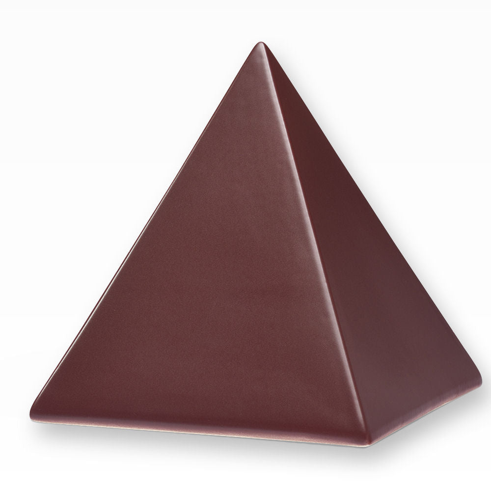 Heiso Tierurne Keramikurne Pyramide Elegance