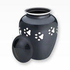 Loveurns Classic Tierurne Midnight mit Pfötchen