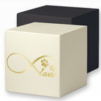 Heiso Tierurne Würfelurne Love - Unendlich