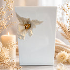 Keramikurne Herz Tierurne für Zuhause