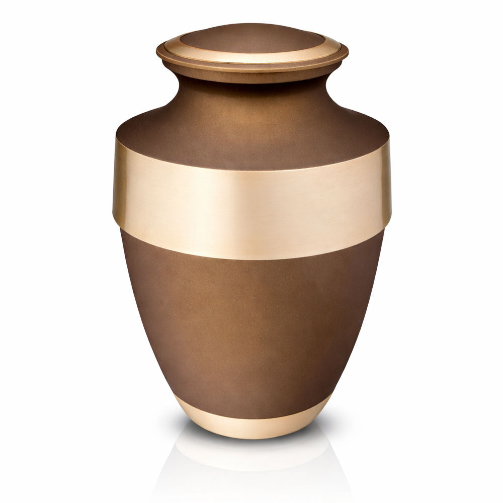 Loveurns Moderne Humanurne mit Kontrastband Espana