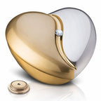 Loveurns Humanurne Von Herzen mit Kristall