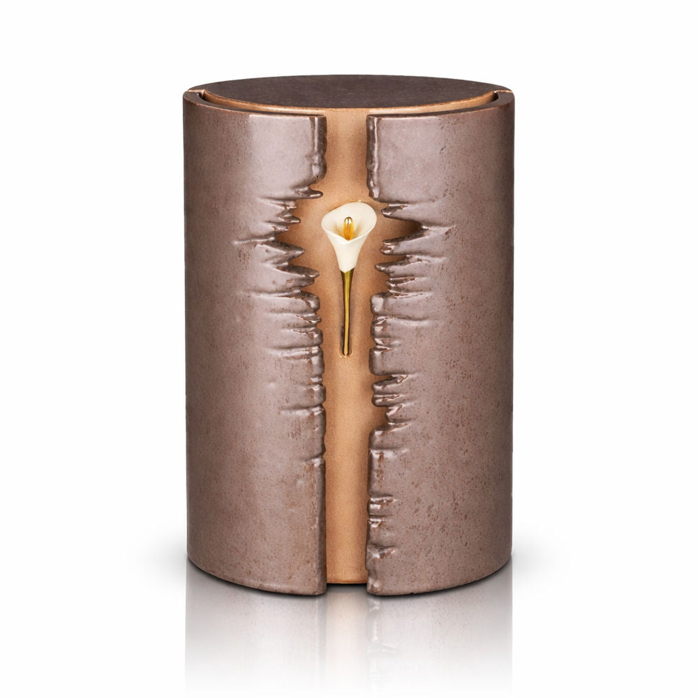 Urne für die Bestattung Calla - mit LED Licht