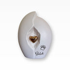 Tierurne Bella mit kleinem Herzchen